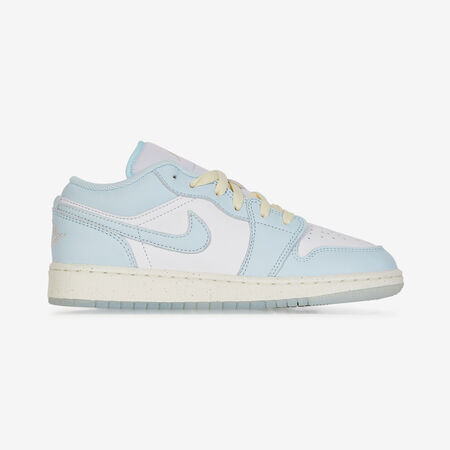 JORDAN air jordan 1 AIR JORDAN 1 LOW BEIGE/BLEU CIEL JUNIOR