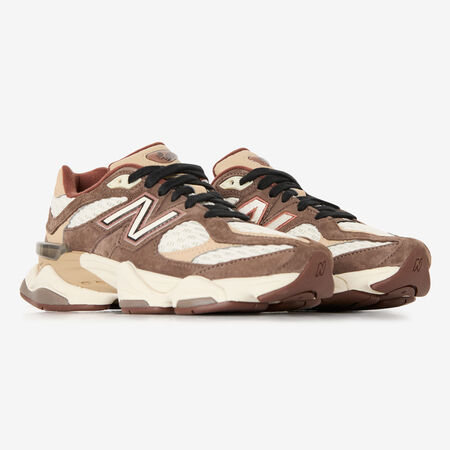 NEW BALANCE 9060 9060 MARRON/BEIGE FEMME