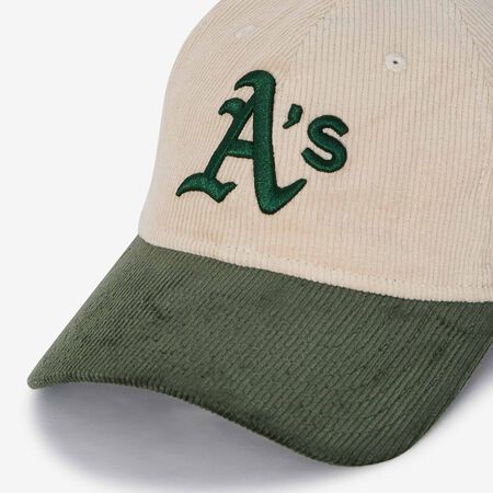 NEW ERA 9TWENTY OA COLOURBLOCK CORD BEIGE/VERT HOMME