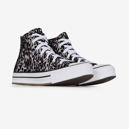 CONVERSE CHUCK TAYLOR ALL STAR LIFT HI LEO GRIS/NOIR JUNIOR
