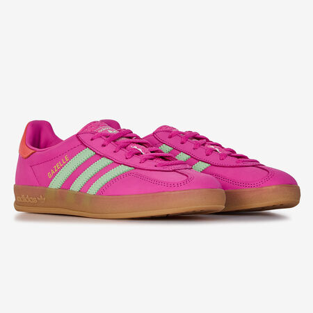 ADIDAS ORIGINALS gazelle GAZELLE INDOOR NUBUCK VIOLET/VERT FEMME