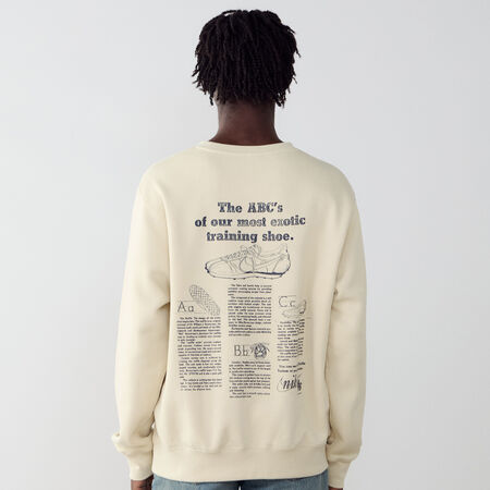 NIKE SWEAT CREW CLUB CTB BEIGE HEREN