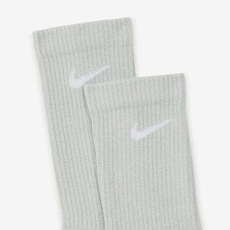 NIKE CHAUSSETTES X3 CREW SOLID COLOR ASSORTI GRIS/ROSE MIXTE
