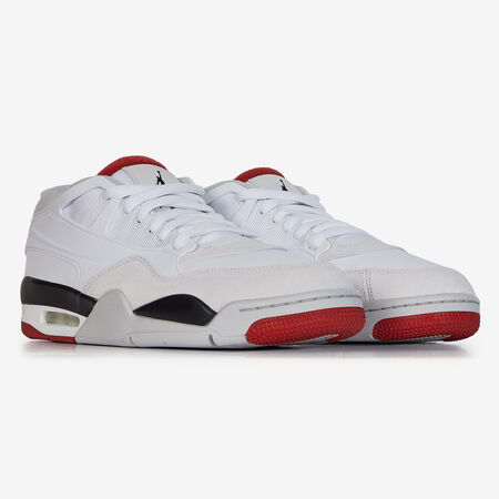 JORDAN AIR JORDAN 4 RM BLANC/ROUGE HOMME