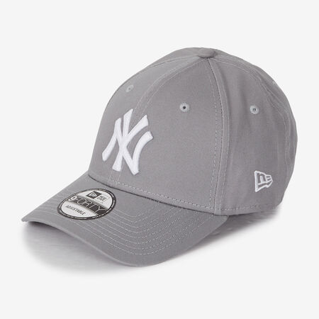 NEW ERA 9FORTY NY ESSENTIAL GRIS/BLANC HOMME