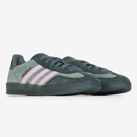 ADIDAS ORIGINALS gazelle GAZELLE INDOOR VERT/ROSE DAMES