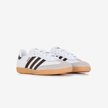 ADIDAS ORIGINALS samba SAMBA OG BLANC/MARRON CADET