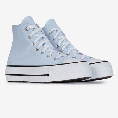 CONVERSE chuck taylor all star CHUCK TAYLOR ALL STAR LIFT HI BLEU FEMME