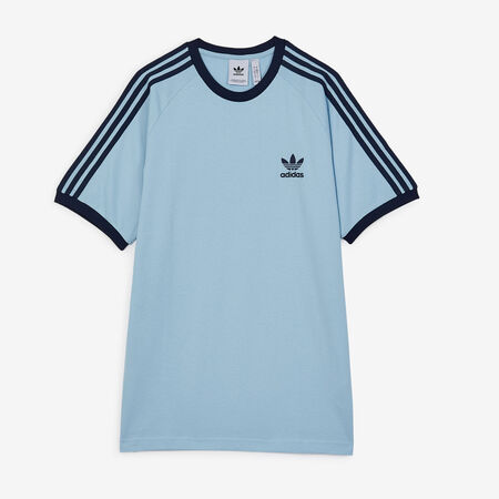 ADIDAS ORIGINALS TEE SHIRT 3 STRIPES BLEU/MARINE HOMME