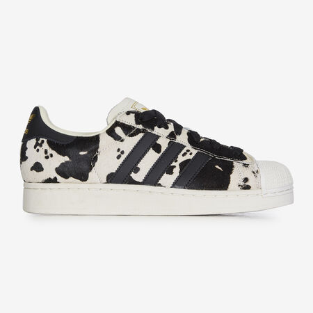 ADIDAS ORIGINALS superstar SUPERSTAR II COW BLANC/MARRON FEMME