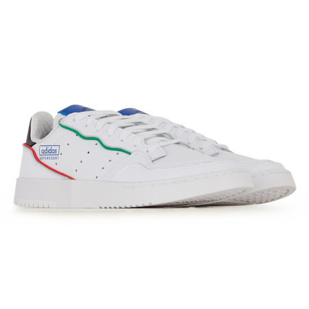 ADIDAS ORIGINALS supercourt SUPERCOURT INTERNATIONAL BLANC/MULTICOLORE HOMME