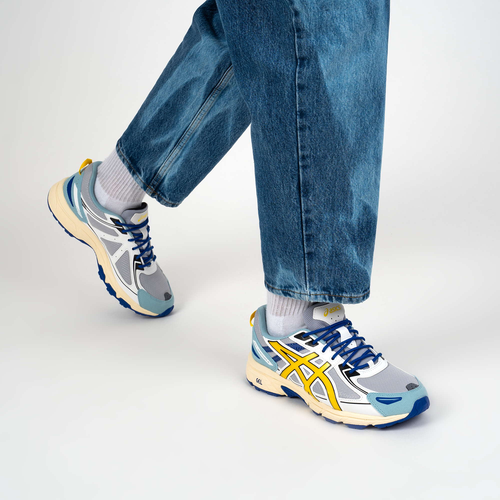 asics venture 6 gris