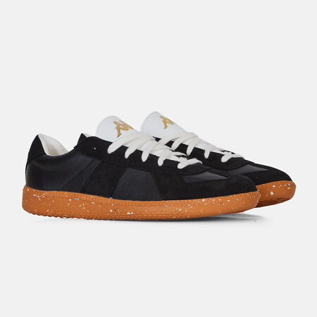 KAPPA SOCCER TRAINER ZWART/WIT DAMES