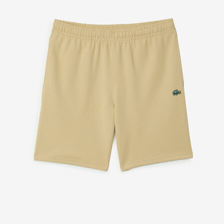 LACOSTE SHORT CLASSIC LOGO SL BEIGE/VERT HEREN