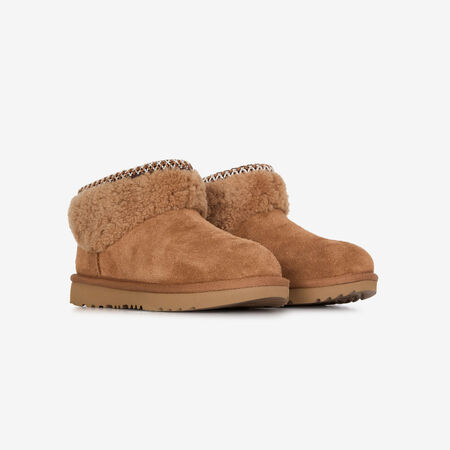 UGG classic mini CLASSIC ULTRA MINI MAXI CURLY MARRON CADET