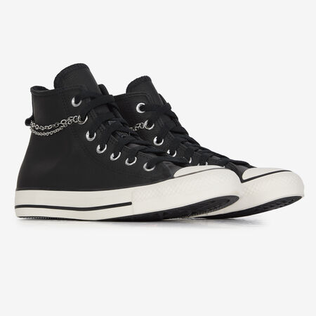 CONVERSE chuck taylor all star CTAS HI CHAINE NOIR DAMES