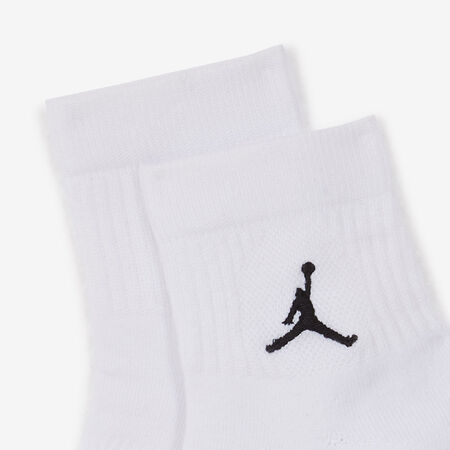 JORDAN CHAUSSETTES X3 QUARTER JUMPMAN BLANC/NOIR HOMME