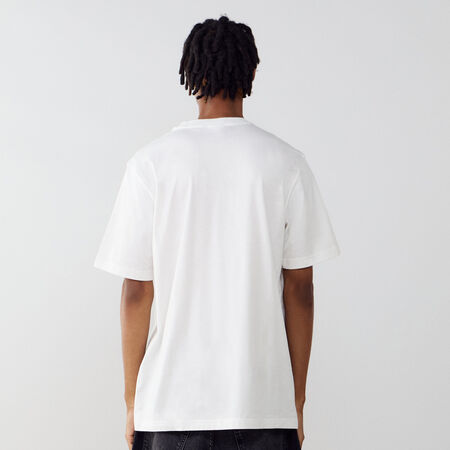 ADIDAS ORIGINALS TEE SHIRT TREFOIL BLANC HOMME