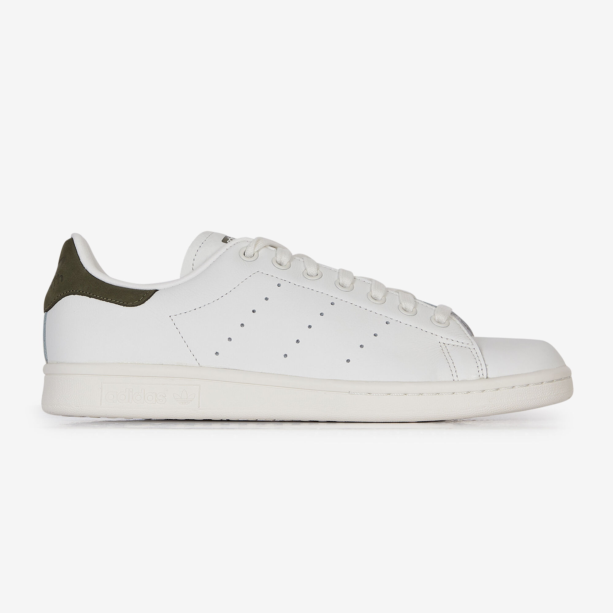 ADIDAS ORIGINALS STAN SMITH BLANC KAKI SNEAKERS HOMME Courir.be