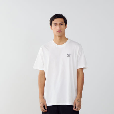 ADIDAS ORIGINALS TEE SHIRT ESSENTIAL TREFOIL BLANC HOMME