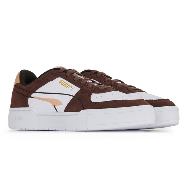 PUMA CA PRO TWEAK SUEDE BLANC MARRON SNEAKERS HOMME Courir.be