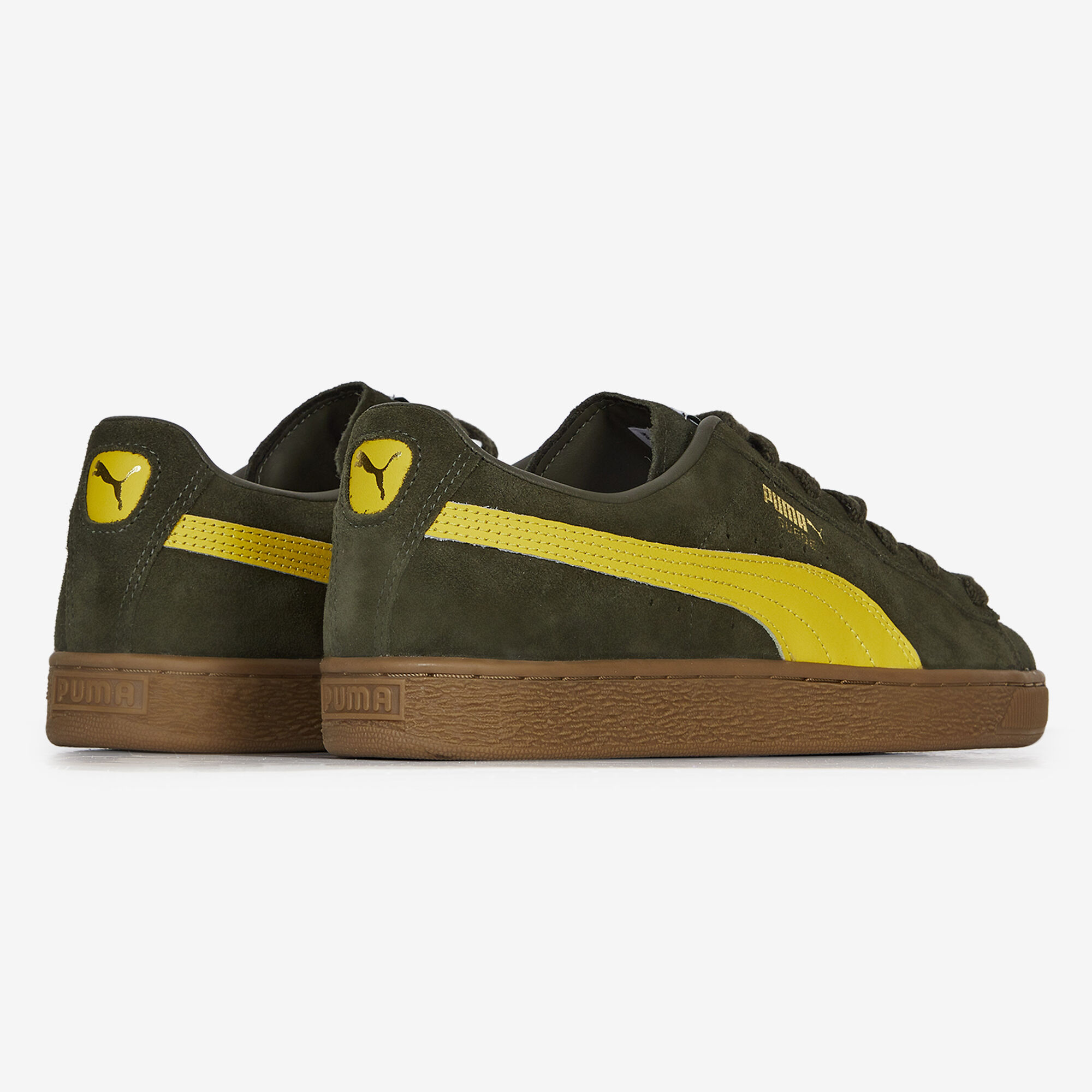 PUMA SUEDE KAKI SNEAKERS HOMME Courir.be