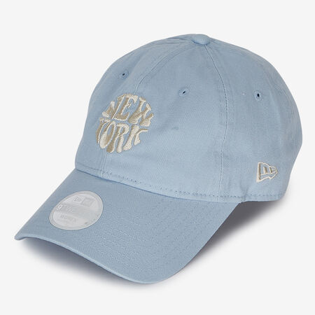 NEW ERA 9TWENTY WOMEN NY WASHED BLEU/BEIGE HOMME