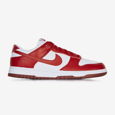 DUNK LOW NEXT NATURE : BLANC/ROUGE