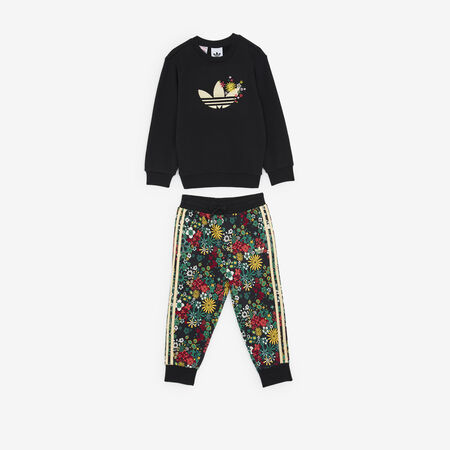 ADIDAS ORIGINALS CREW SET LIBERTY NOIR/MULTICOLORE B&Eacute;B&Eacute;