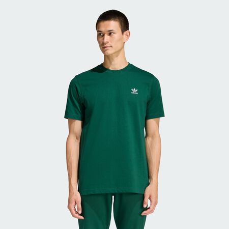 ADIDAS ORIGINALS TEE SHIRT ESSENTIAL VERT HOMME
