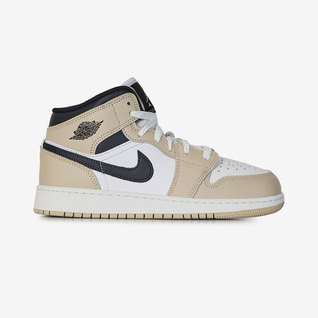 JORDAN air jordan 1 AIR JORDAN 1 MID WIT/BEIGE JUNIOR