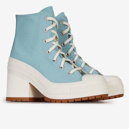 CONVERSE chuck 70 CHUCK '70 LUXE HEEL BLEU TURQUOISE FEMME