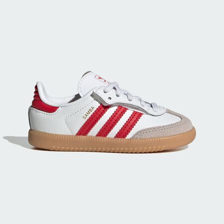 ADIDAS ORIGINALS SAMBA OG CF WIT/ROOD BABY