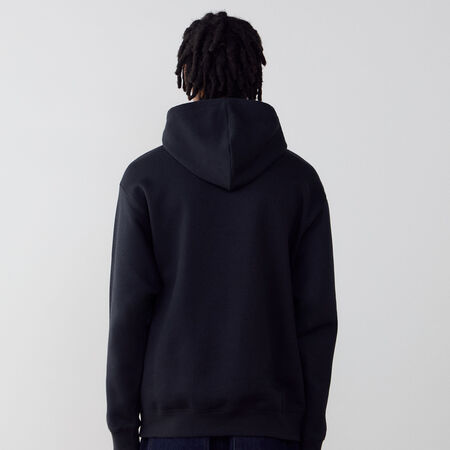 NEW BALANCE HOODIE SMALL LOGO ZWART HEREN