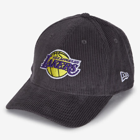 NEW ERA 9FORTY MC LAKERS CORD GRIS HEREN