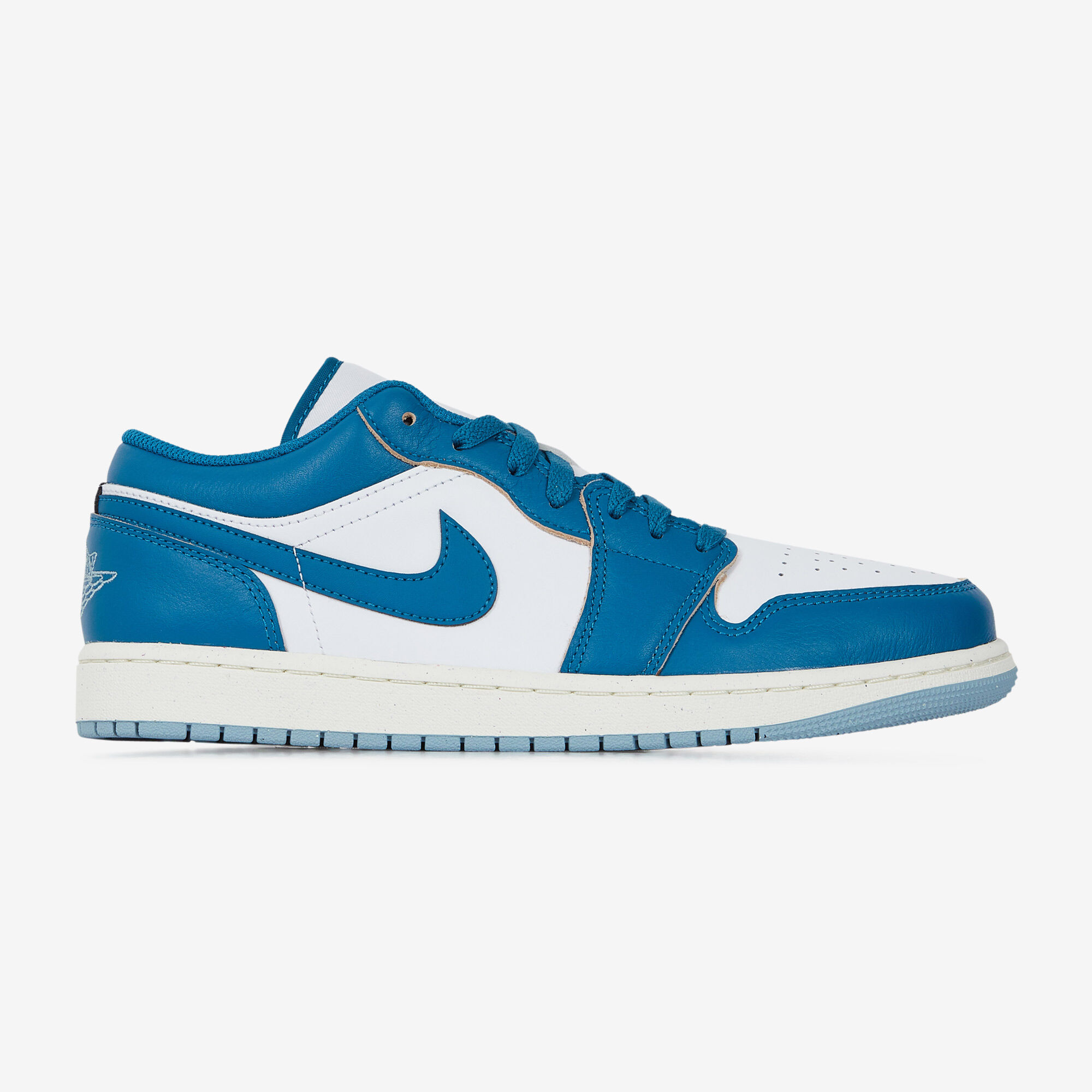 JORDAN AIR JORDAN 1 LOW SE BLANC BLEU SNEAKERS HOMME Courir.be