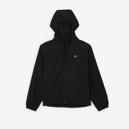 LACOSTE JACKET TRACKSUIT SIDE LOGO NOIR HOMME