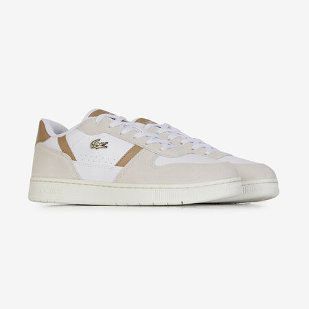 LACOSTE t-clip T-CLIP SET PREMIUM BLANC/MARRON JUNIOR
