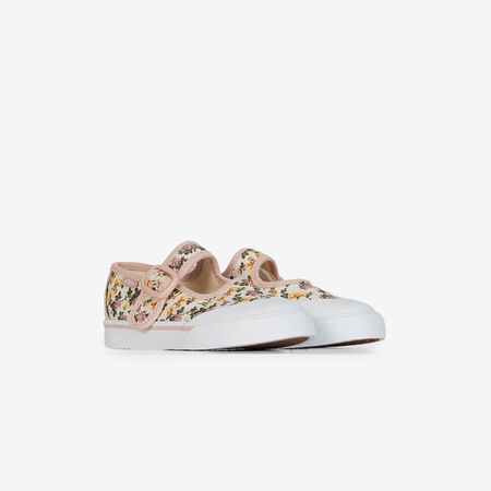 VANS MARY JANE FLORAL BEIGE/ROSE BÉBÉ