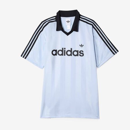 ADIDAS ORIGINALS JERSEY ARCHIVE COLLAR BLEU HEREN