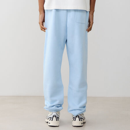 NEW BALANCE PANT JOGGER SMALL LOGO BLEU CIEL HOMME