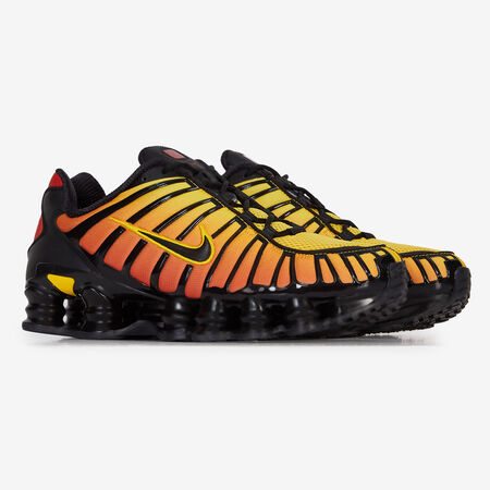 NIKE shox SHOX TL ORANGE/NOIR HOMME