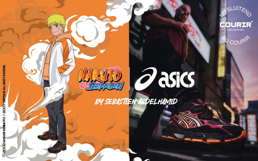 ONTDEK het asics x Naruto-universum